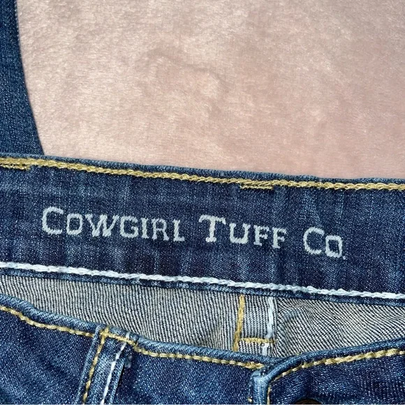 Cowgirl tuff co bootcut Jean W28/L32/1/2 - Picture 6 of 12